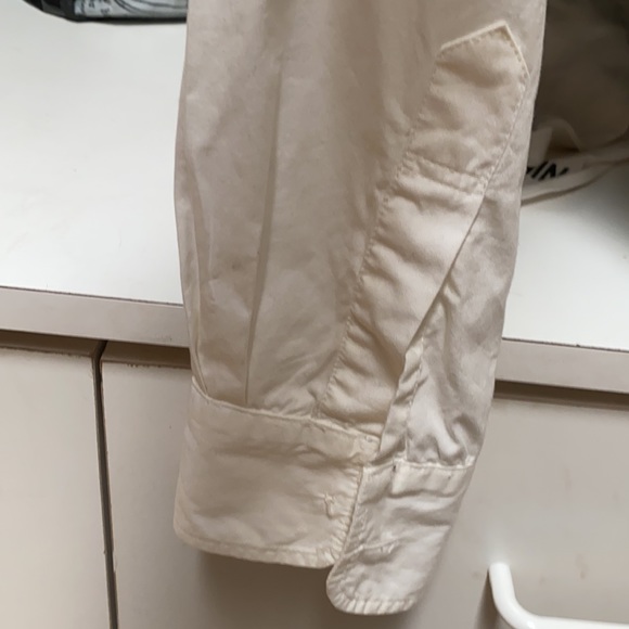 COPY - Ann Demuelemeester white shirt with self t… - Picture 12 of 13